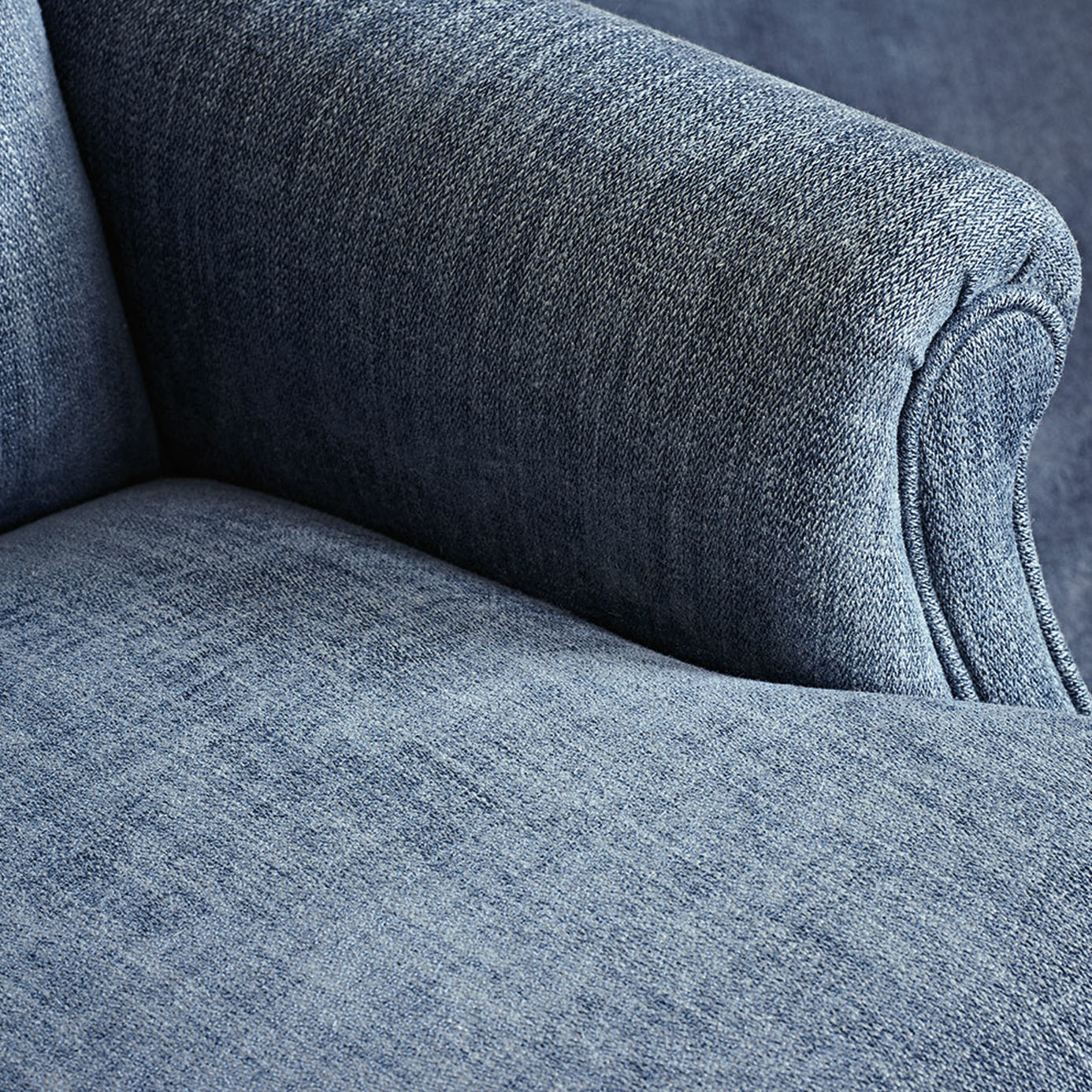 Audley Violet Grey Fabric by ZOF